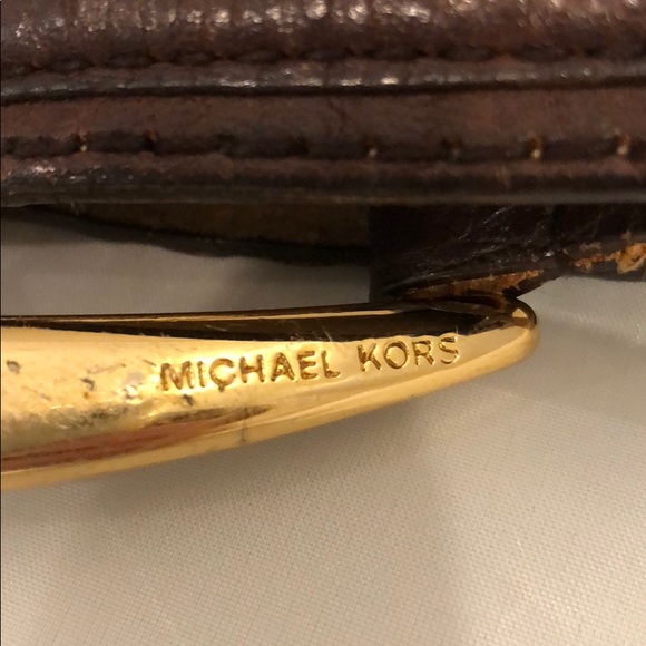 Michael Kors brown leather braided belt - Picture 4 of 8